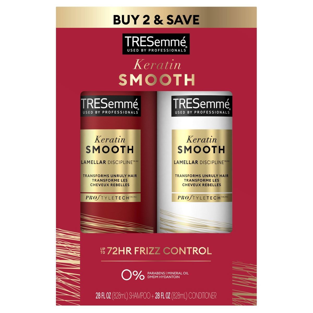 Tresemme Keratin Smooth Shampoo & Conditioner - 28 fl oz/2ct | Target