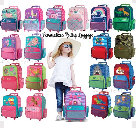 Personalized Kids Rolling Luggage / Stephen Joseph / Kids | Etsy | Etsy (US)