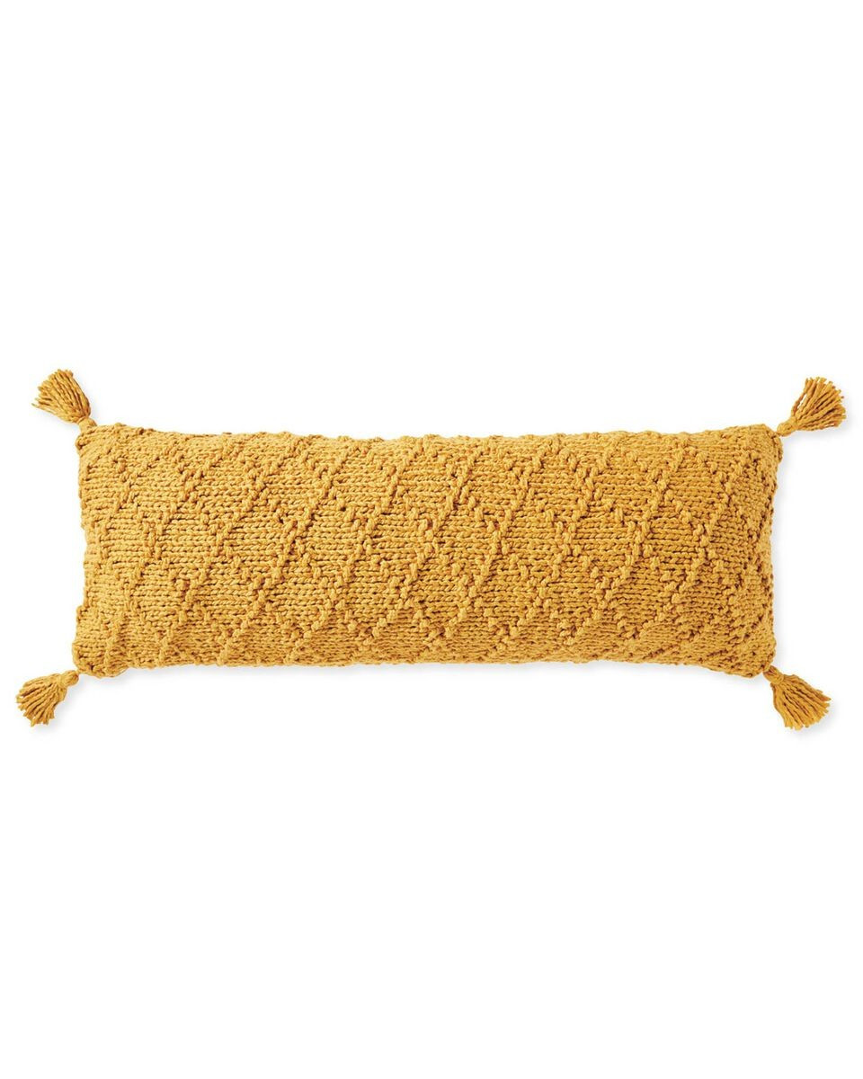 Fisherman's Knit Pillow Cover | Serena and Lily