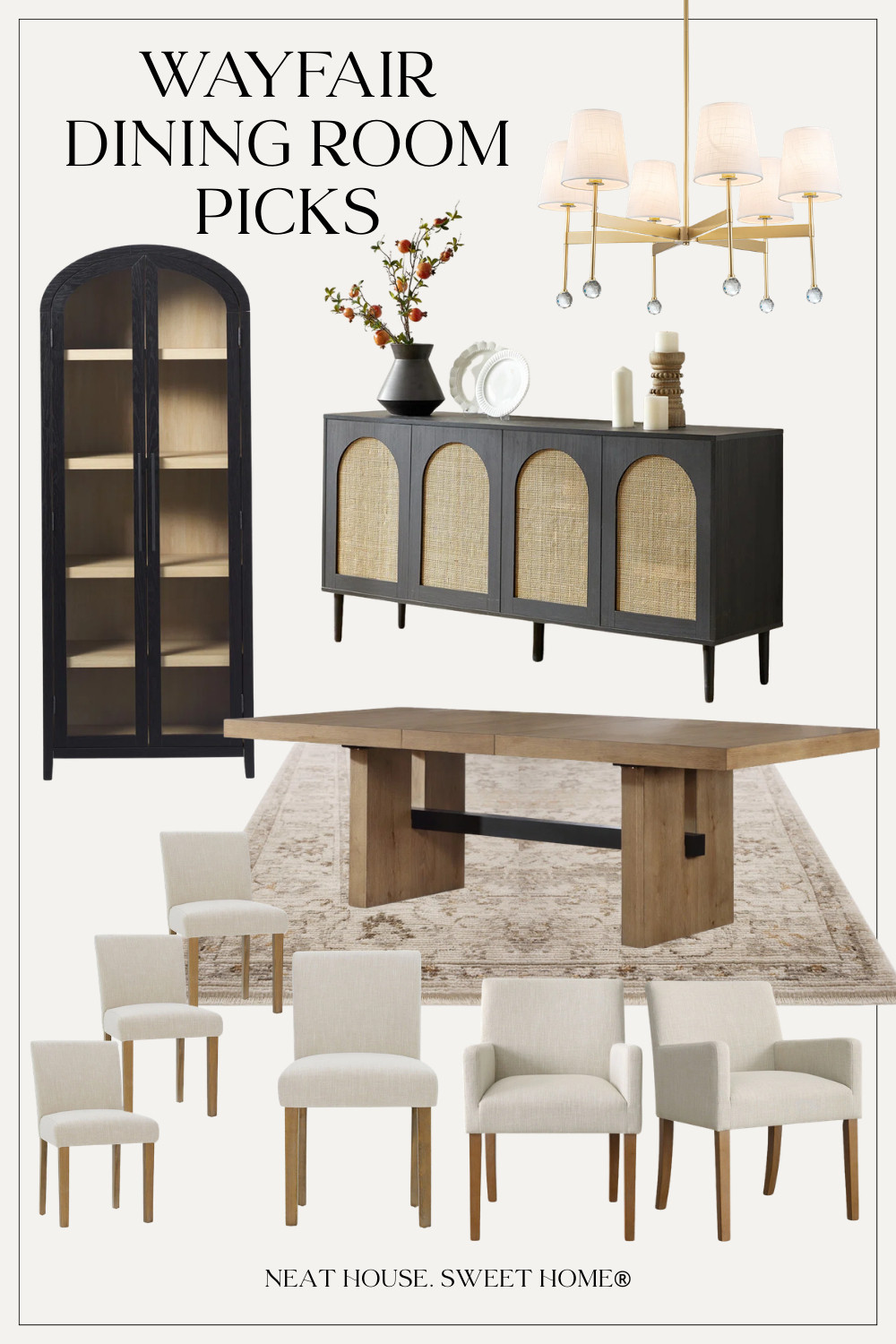 My Wayfair picks for a dining room refresh!  

 #LTKHome