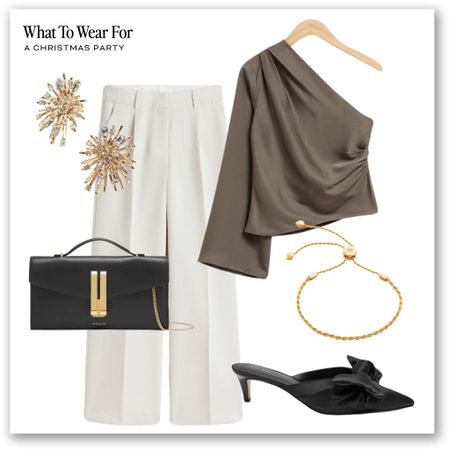 Party season ready ✨

White trousers, & other stories, off shoulder top, bow heels, clutch bag, new years, Christmas Day, h&m, high street 

#LTKparties #LTKeurope #LTKSeasonal