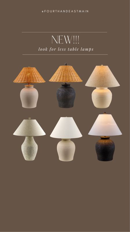 new look for less table lamps 

amazon home, amazon finds, walmart finds, walmart home, affordable home, amber interiors, studio mcgee, home roundup wayfair home 

#LTKhome
