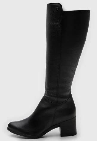 Bota Bottero Salto Grosso Preta | Dafiti (BR)
