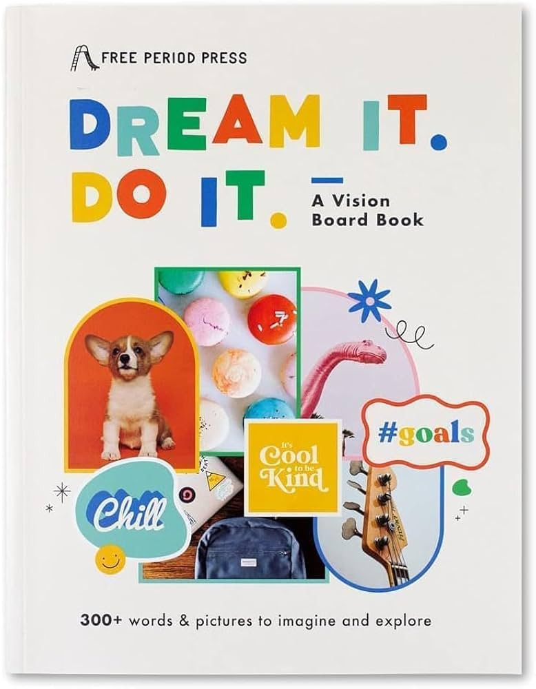 Free Period Press Vision Board Book, 700+ Words & Images in All Categories, for Visualizing Your ... | Amazon (US)