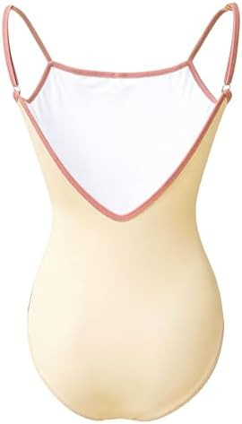 ROYAL SMEELA Women’s Leotard Backless Adjustable Spaghetti Strap Leotards Square Neck Bodysuit ... | Amazon (US)