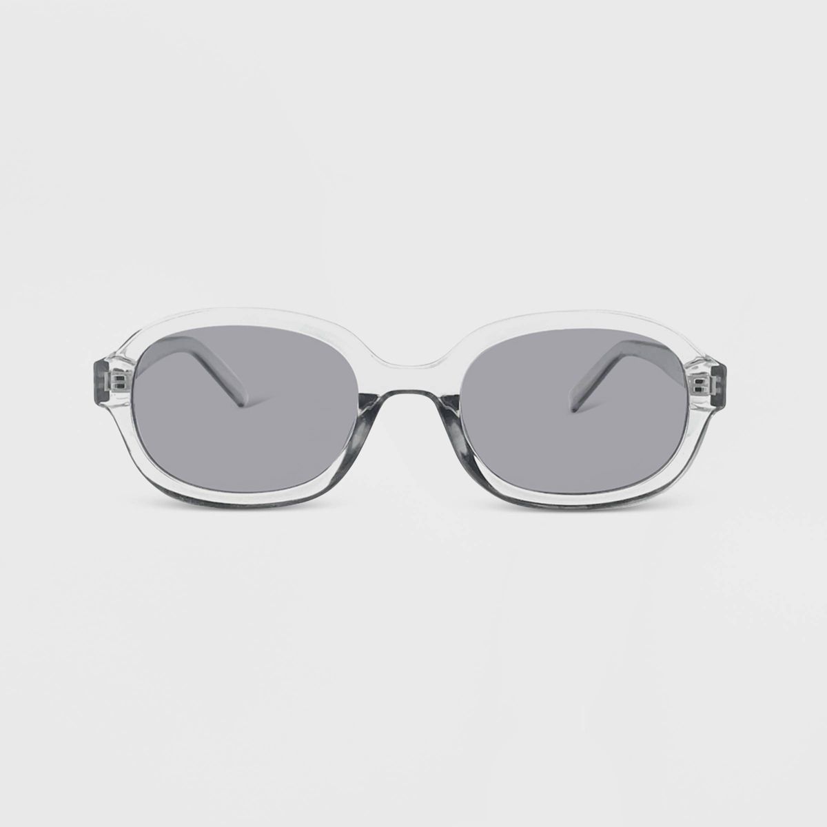 Women's Plastic Oval Sunglasses - Wild Fable™ Gray | Target