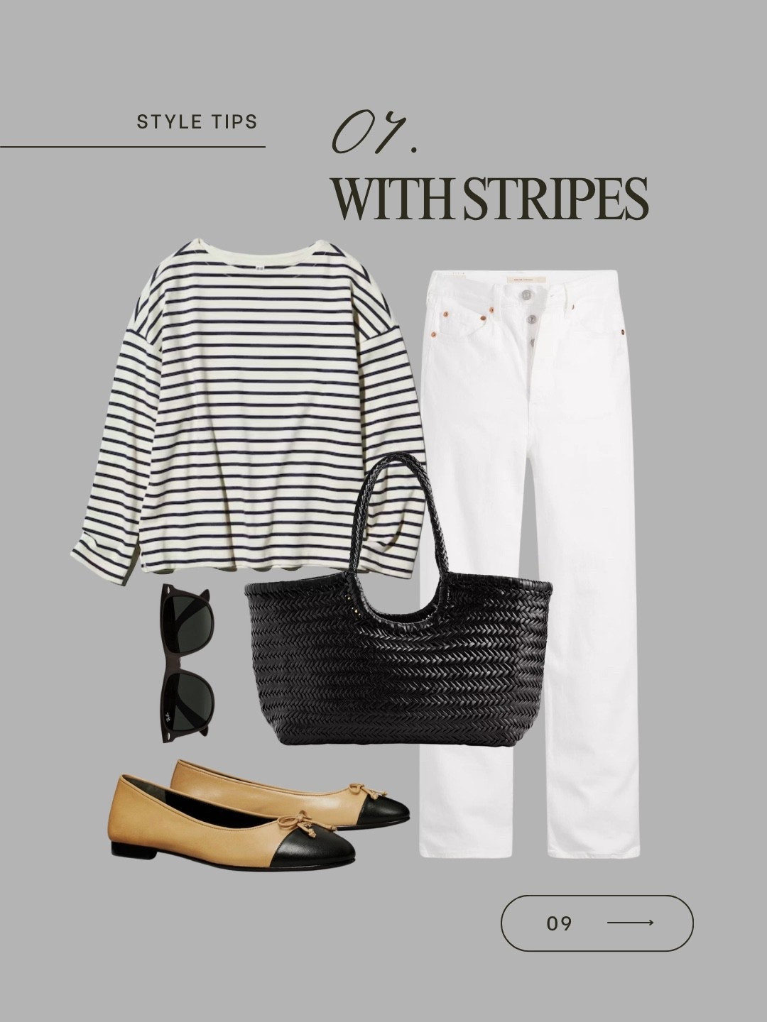 Styling white jeans with stripes 

#LTKover50style #LTKstyletip #LTKspring