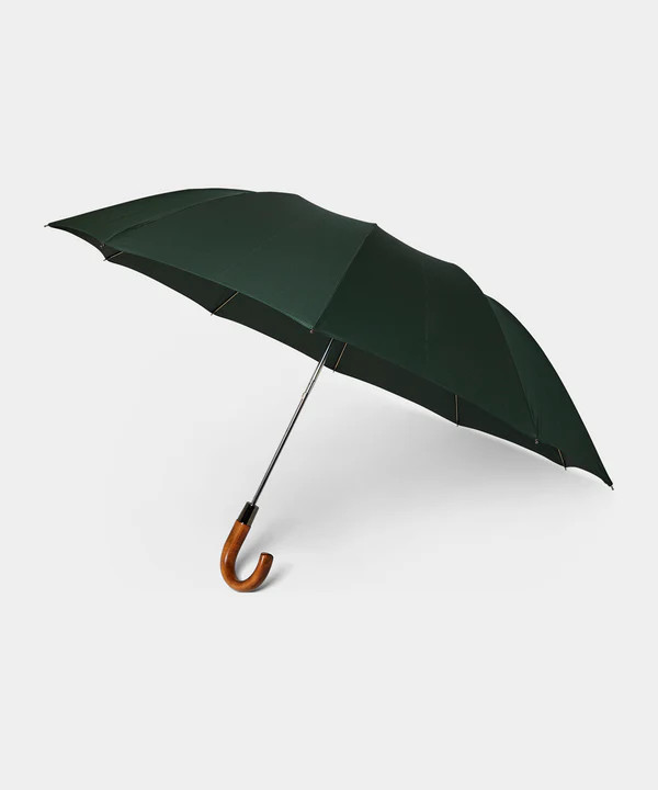 Fox Umbrellas Small Umbrella in Dark Green | Todd Snyder