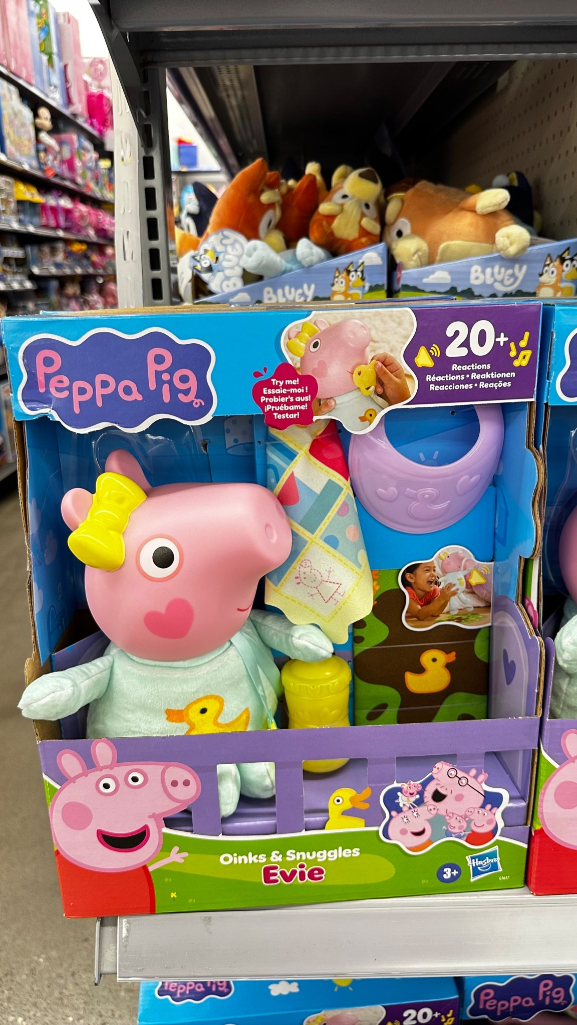 Meet the newest addition to the Peppa Pig family! The Oinks & Snuggles Evie doll is a must-have for toddlers who love interactive play. 🐷💕#PeppaPig #ToddlerToys #GiftIdeas #ToyHaul #MomLife #WalmartFinds

#LTKBaby #LTKKids