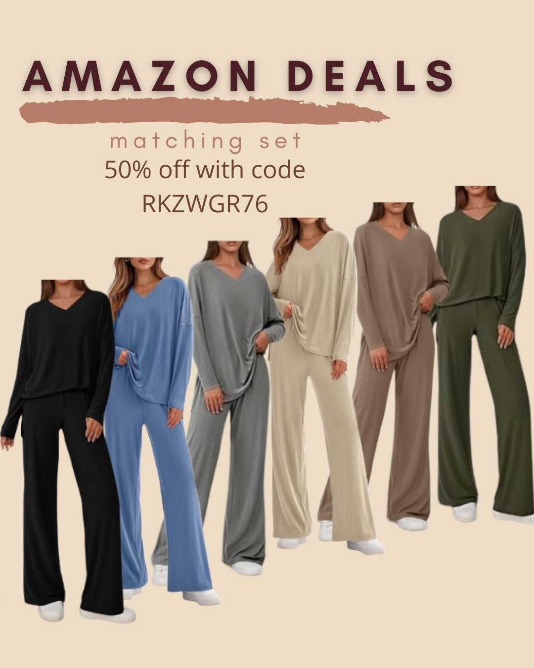 $20 ends 12/14

Amazon set
Amazon deals
Matching set
Two piece set
Lounge set
Comfy outfit


#LTKFindsUnder50 #LTKSaleAlert