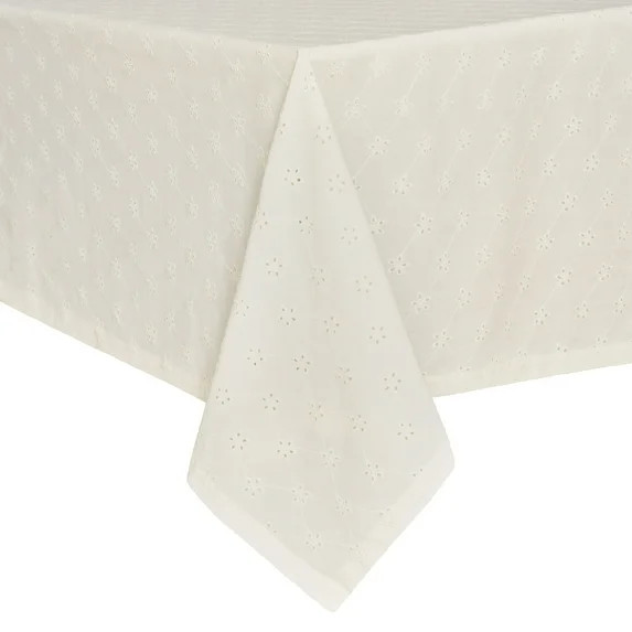 The Pioneer Woman Eyelet Tablecloth, 60" x 102" | Walmart (US)