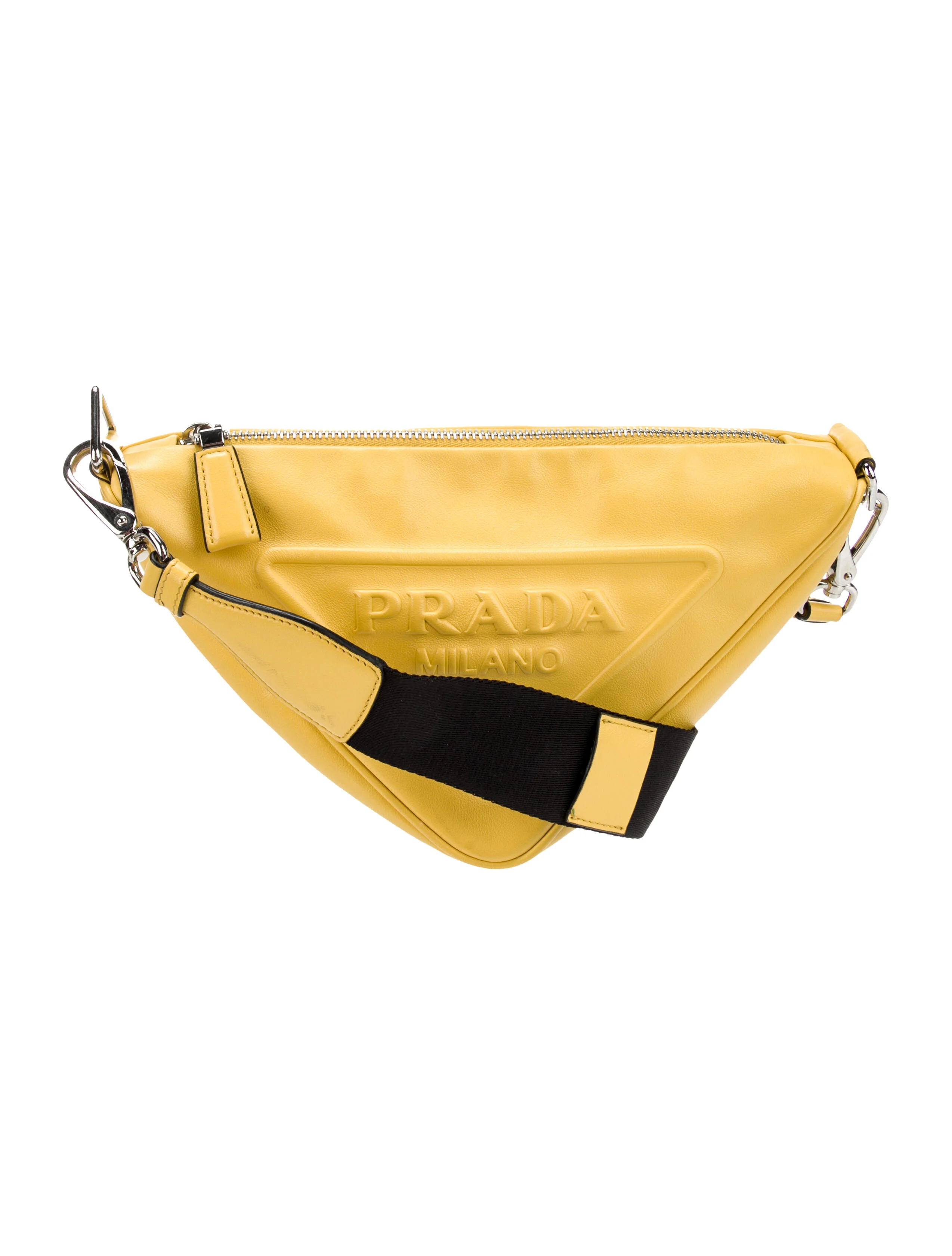 Glace Calf Leather Triangle | The RealReal