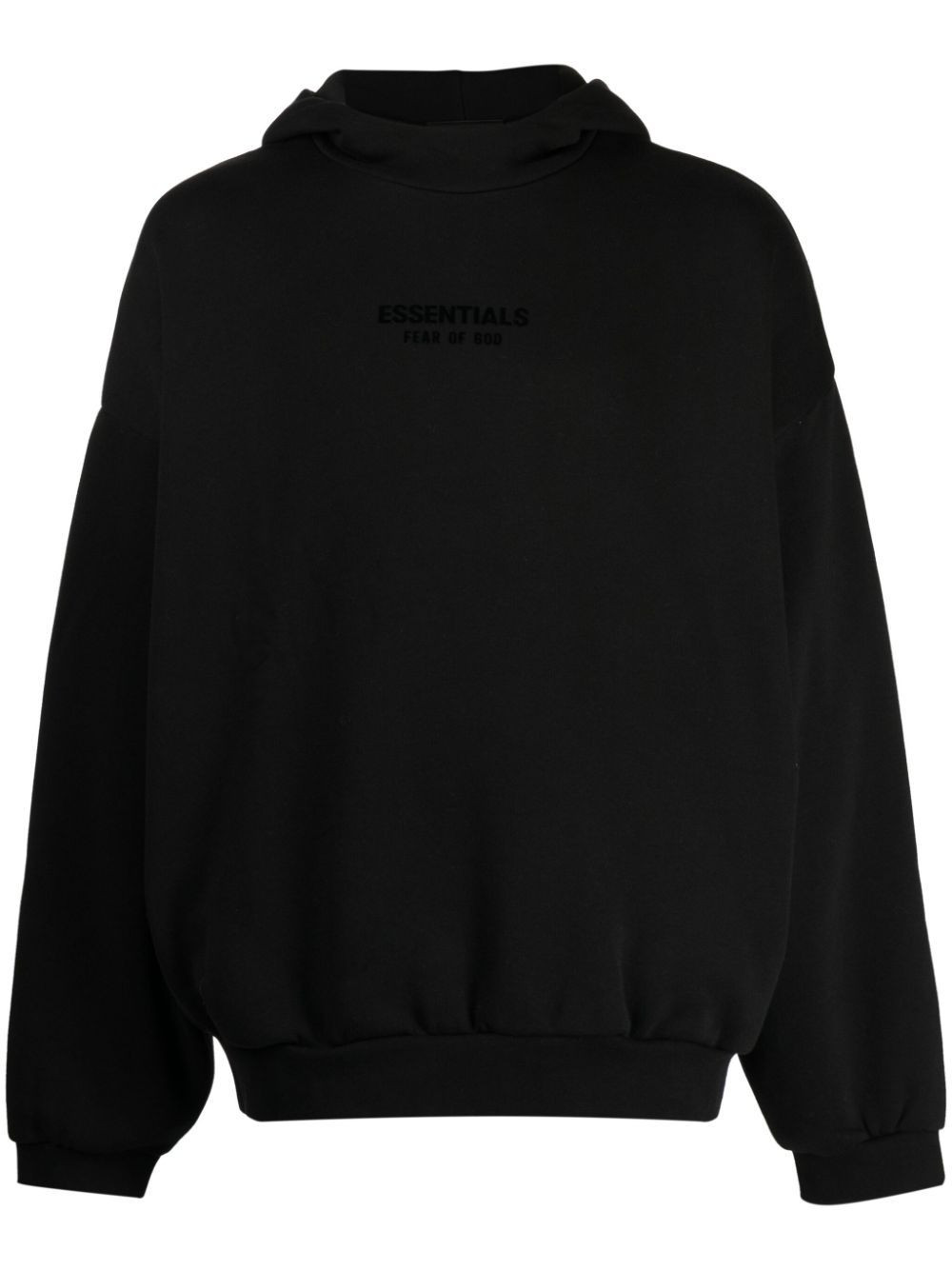 FEAR OF GOD ESSENTIALS Essentials cotton hoodie - Black | Farfetch Global