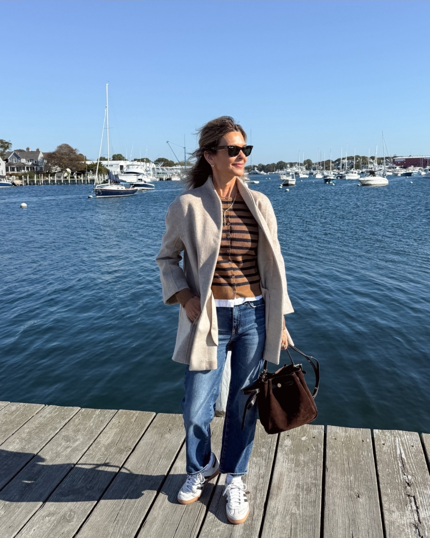 -Sweater is a favorite. Target circle week is going on! 
-best white tshirt sz S 
-investment coat (I linked others) heirloom quality, lightweight for layering. Wearing XS 
-favorite jeans I’m 5’6”
-sneakers with support TTS 

#LTKOver40 #LTKTravel