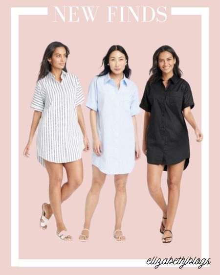 Shirt dress. Spring outfit. Spring dress. Work outfit 