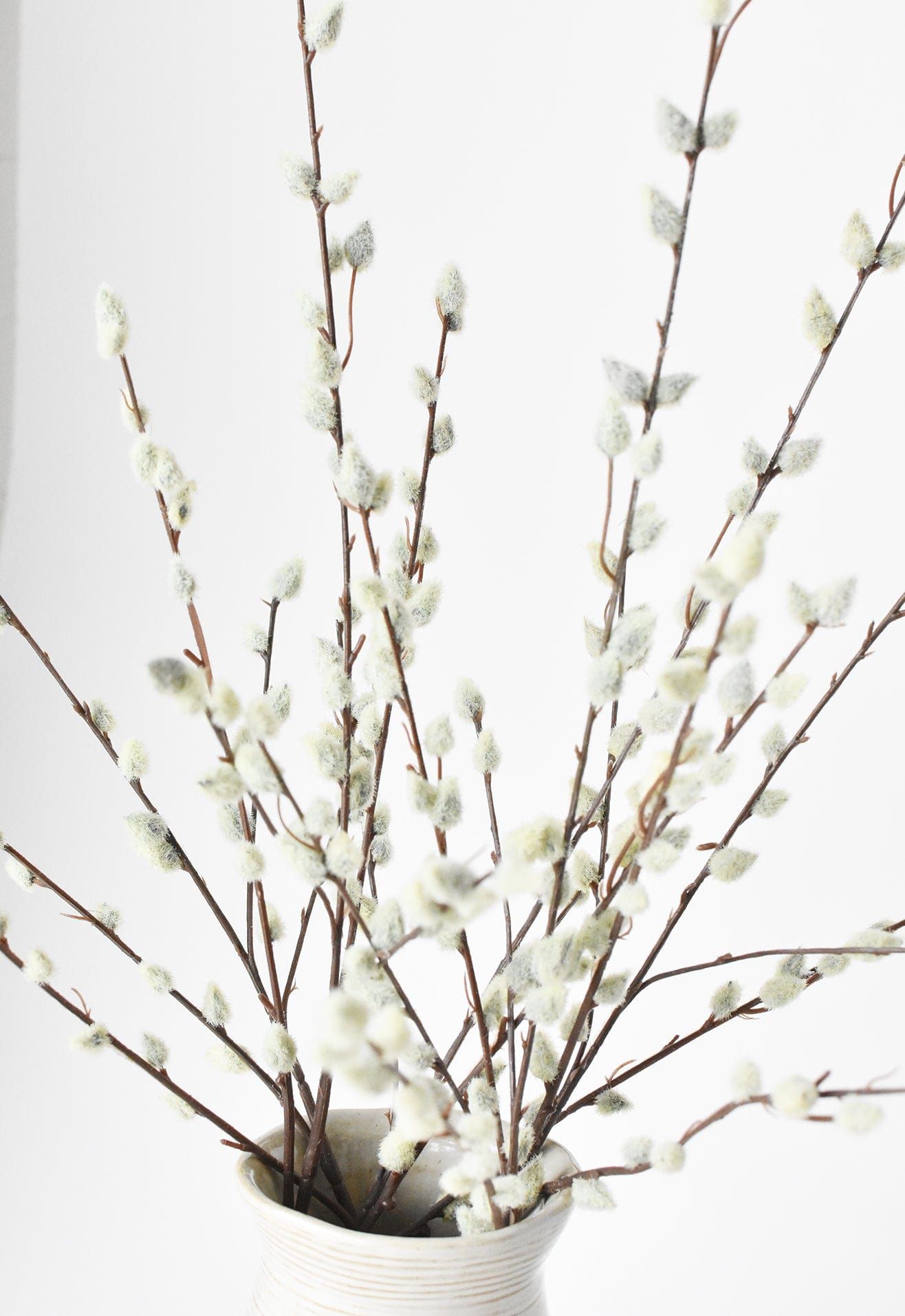 31" Faux Pussy Willow Stem | HouseFloral