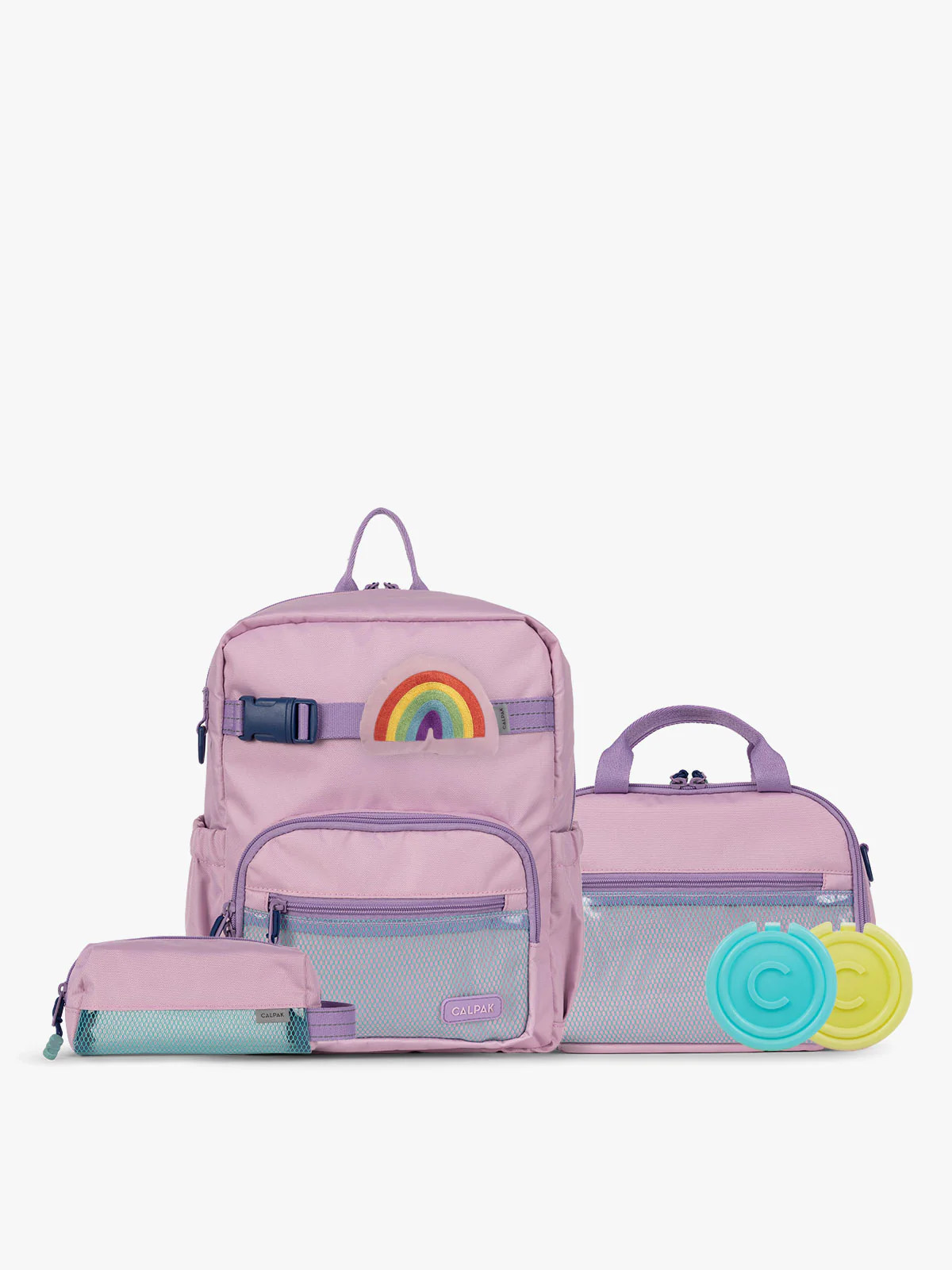 Kids School Essentials Bundle with Small Backpack in Orchid Pink | CALPAK