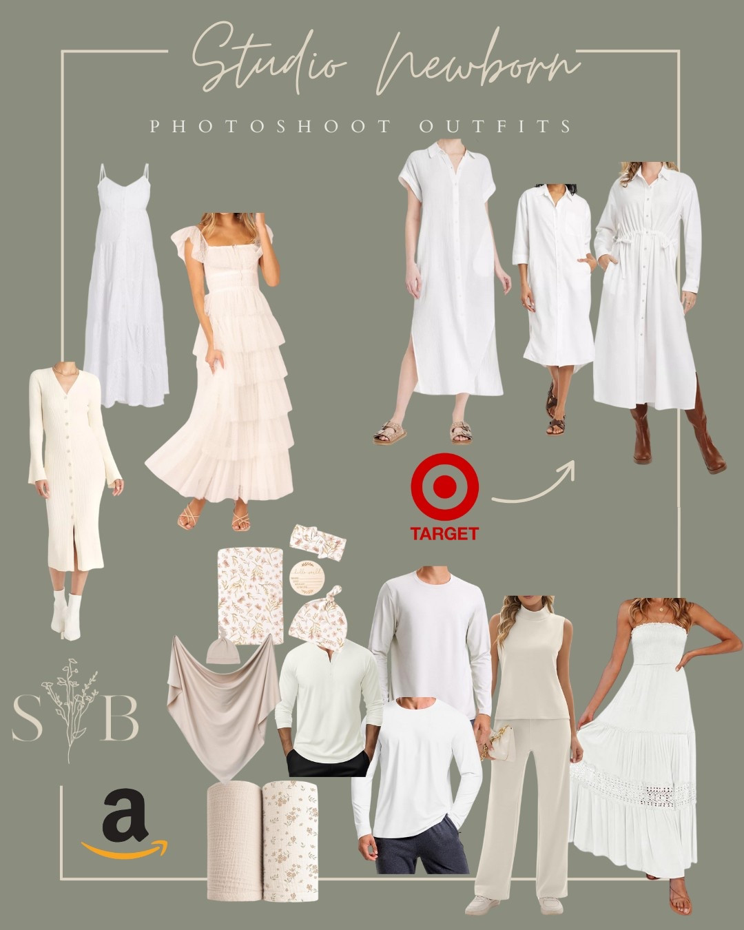 It’s important to always wear light neutral colors in the studio, to make them as bright and warm as possible! Don’t forget, comfort is key! For everyone involved as well. #studionewbornoutfits #photoshootoutfits

#LTKStyleTip #LTKBump #LTKFamily