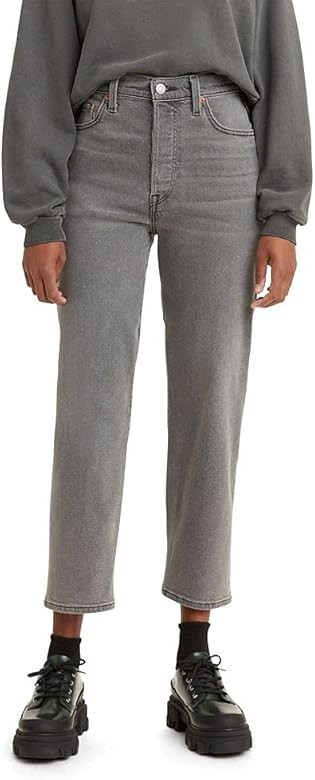 Levi's Women's Ribcage Straight Ankle Jeans | Amazon (US)