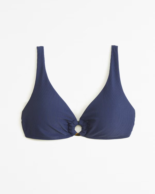 O-Ring High Apex Bikini Top | Abercrombie & Fitch (US)