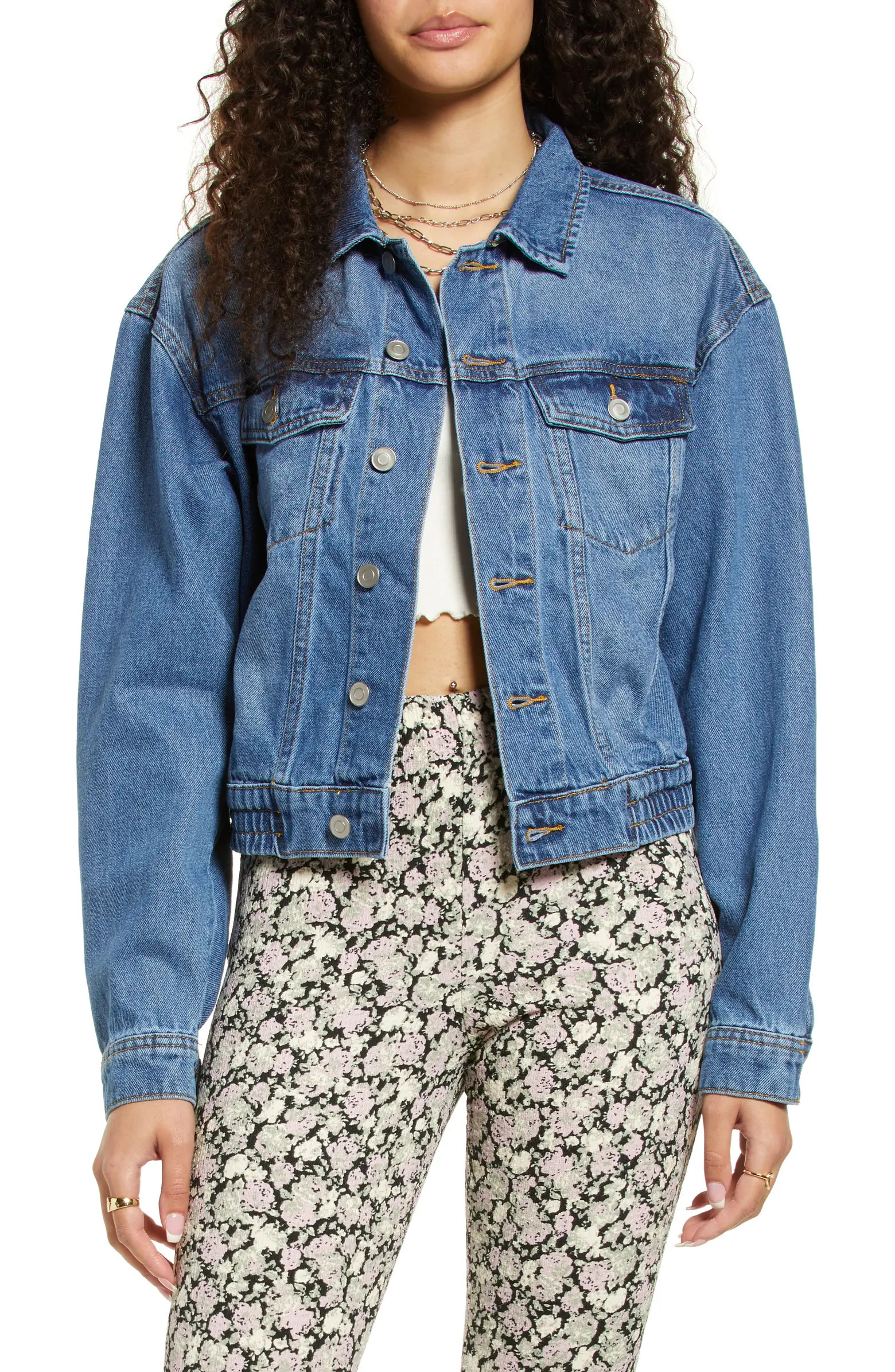 Women's Denim Trucker Jacket | Nordstrom