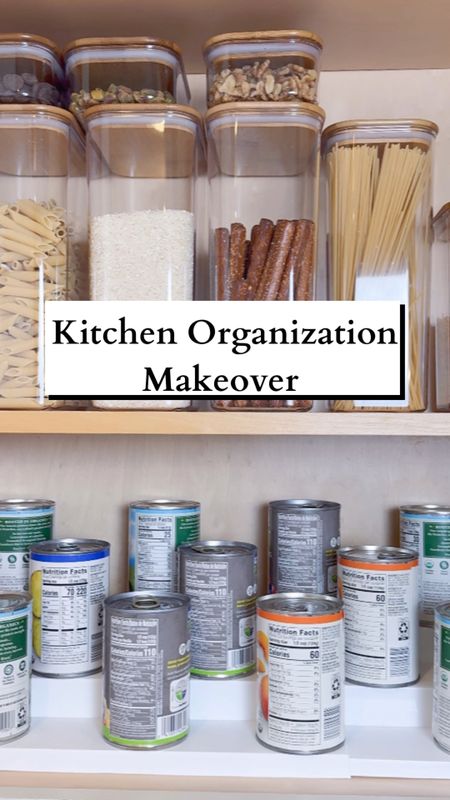 Kitchen Cabinet organization 

#LTKVideo #LTKhome