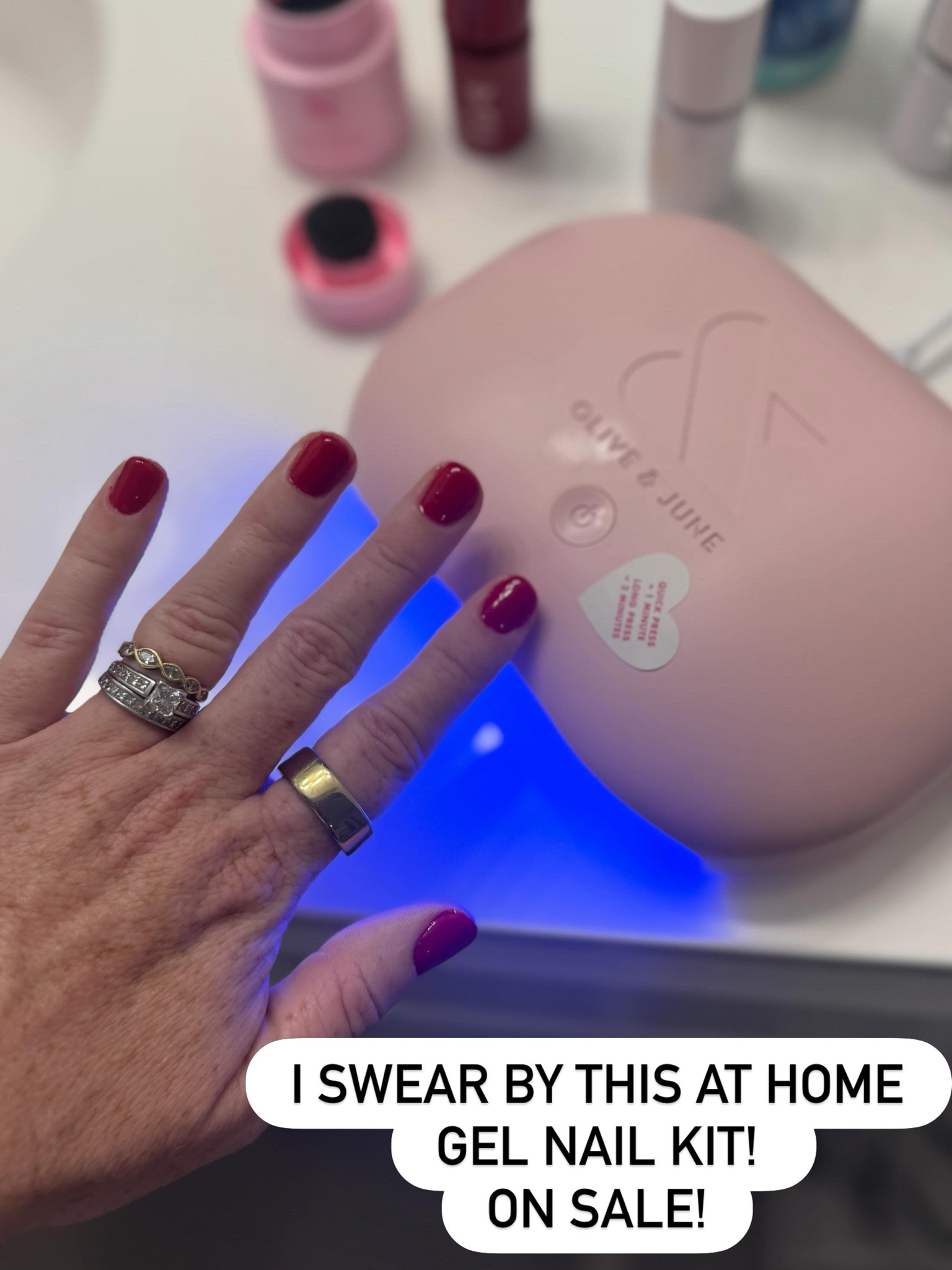 This at home gel nail kit is one of my favorite 2026 buys! Now on sale

#LTKSaleAlert