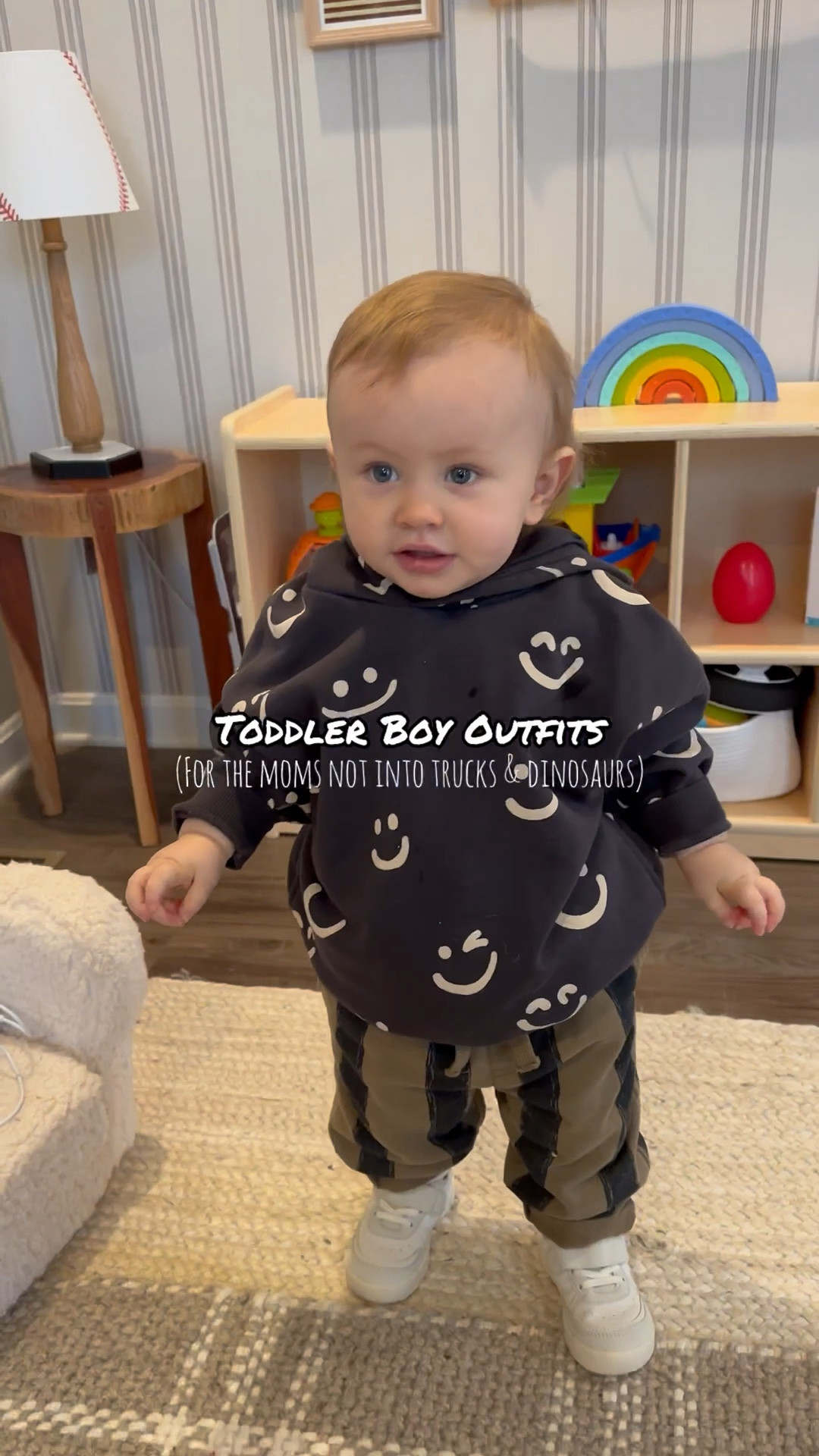 The cutest little toddler boy outfit 🥹 love mismatching patterns! 

#LTKootd #LTKKids #LTKBaby