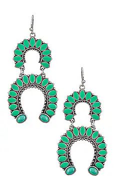 8 Other Reasons Western Statement Earring in Turquoise from Revolve.com | Revolve Clothing (Global)