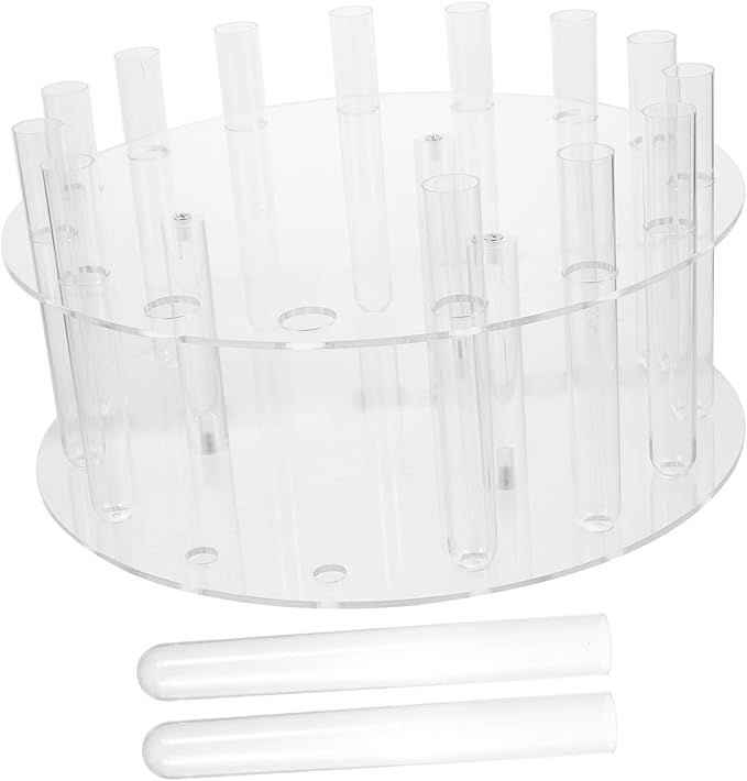 Cake Display Stand Cake Stand Display Rack Acrylic Flower Stand Cake Floral Base Crown 15c Cake M... | Amazon (US)