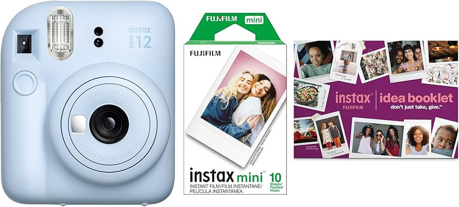 Fujifilm INSTAX MINI 12 Blue Bundle 2025 | Amazon (US)