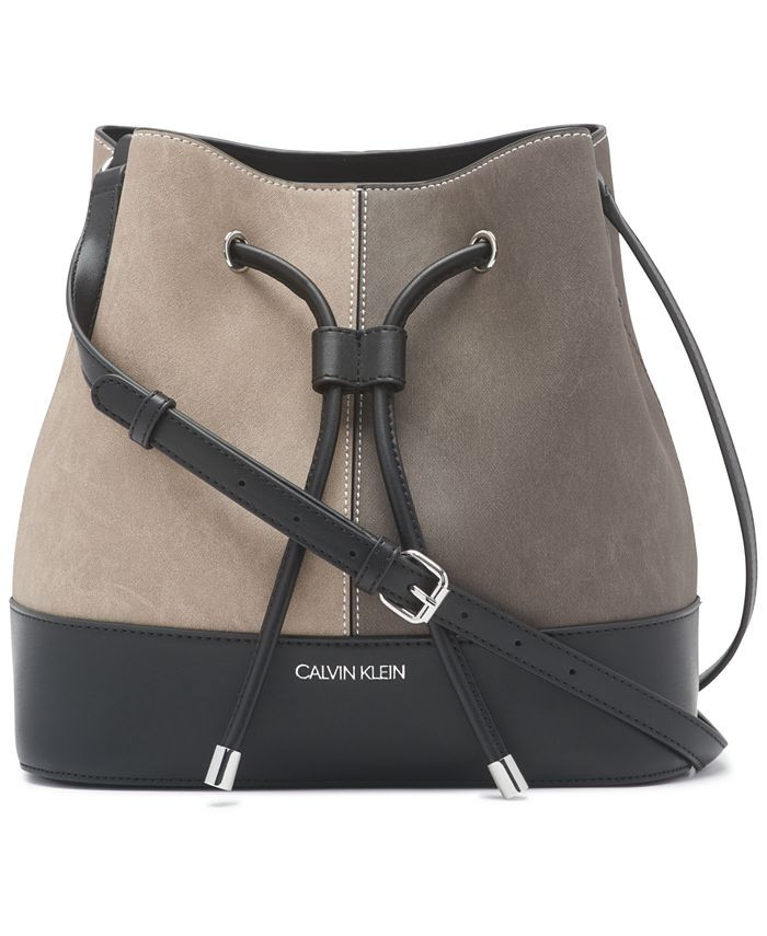 Calvin Klein Gabrianna Bucket Bag & Reviews - Handbags & Accessories - Macy's | Macys (US)