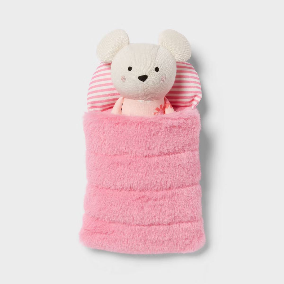 Mouse Kids' Mini Plush with Sleeping Bag - Pillowfort™ | Target