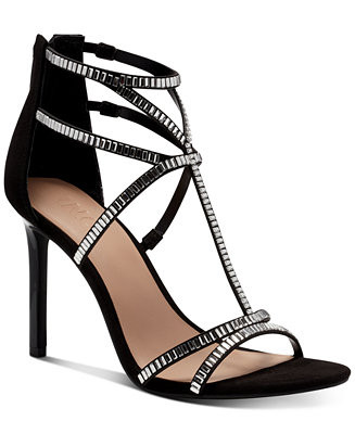 INC International Concepts Natissha Strappy Dress Sandals, Created for Macy's & Reviews - Heels &... | Macys (US)