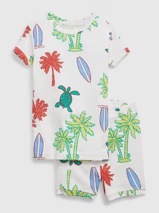 babyGap 100% Organic Cotton Beach PJ Shorts Set | Gap (US)