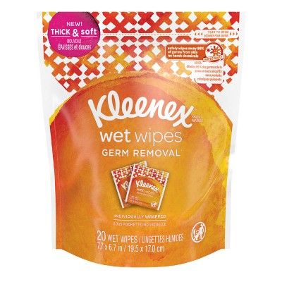 Kleenex Germ Removal Wet Wipes - 20ct | Target