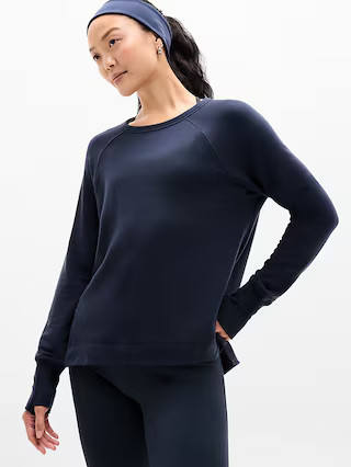 Coaster Luxe Recover Sweatshirt | Athleta