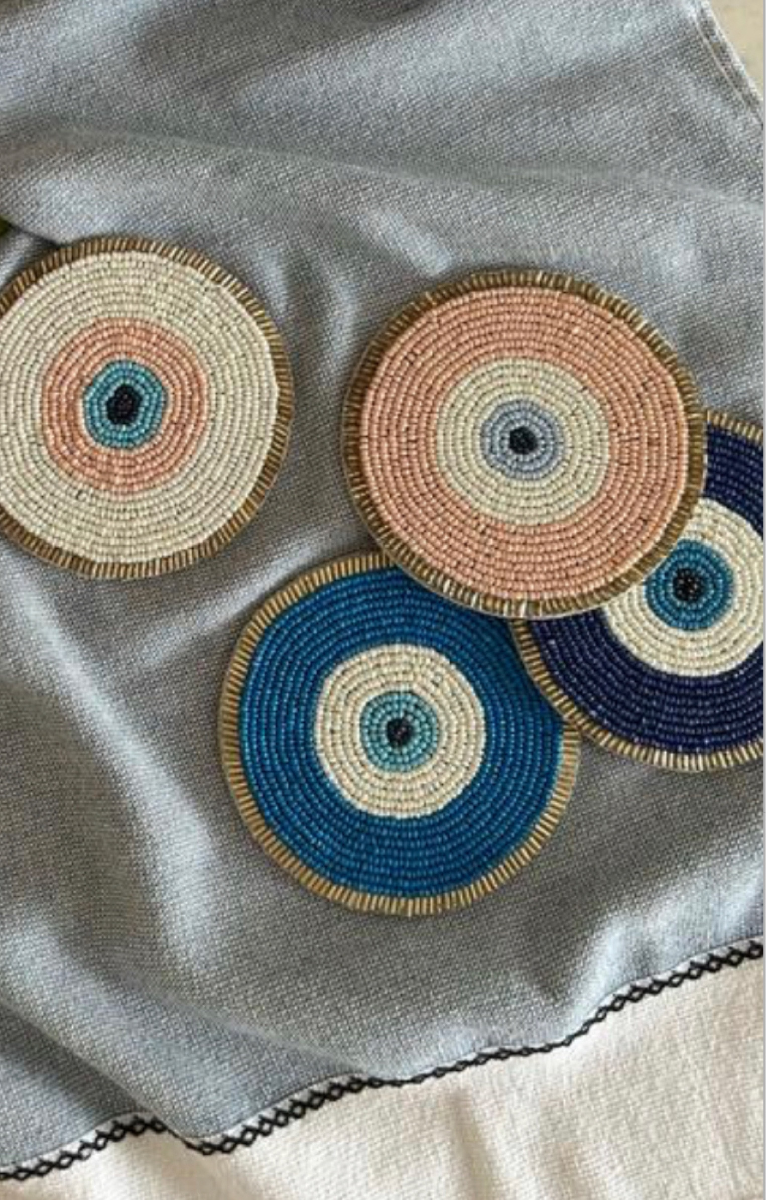 Amazon home finds, hostess gifts, colorful coasters, summer hostess gifts, beaded coasters, interior design, home decor, home accents, affordable budget finds 

#LTKFind #LTKhome #LTKunder50