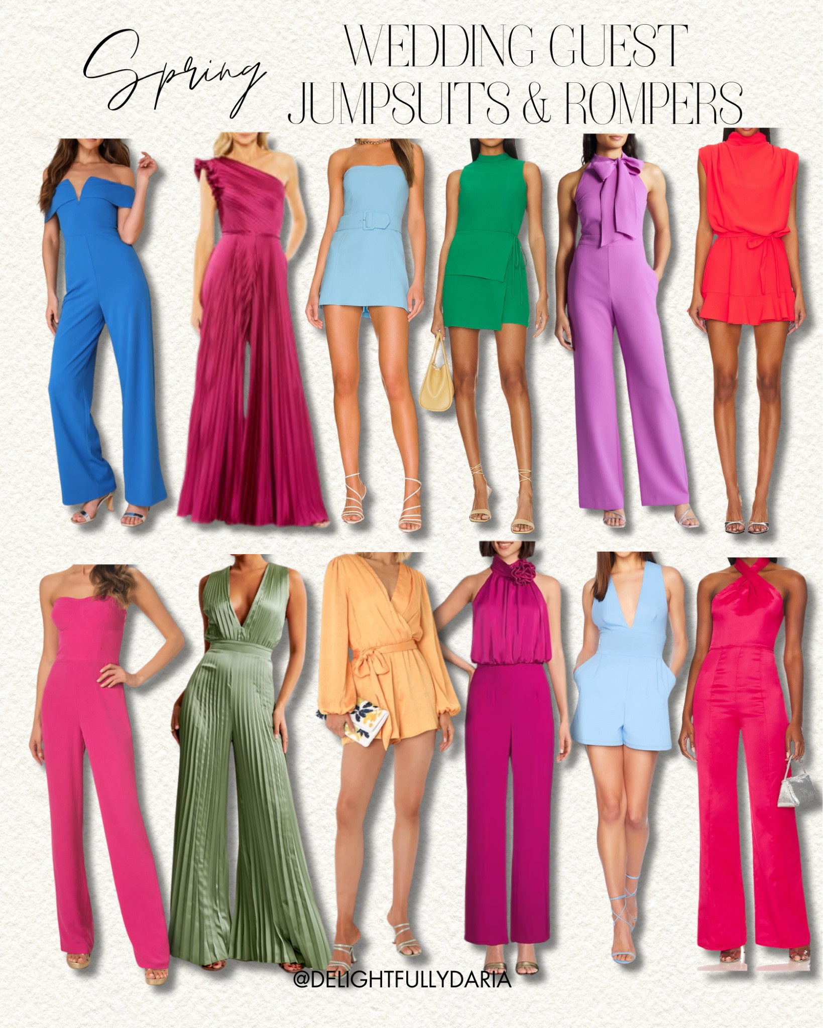 Spring Wedding Jumpsuits & Rompers

#LTKwedding