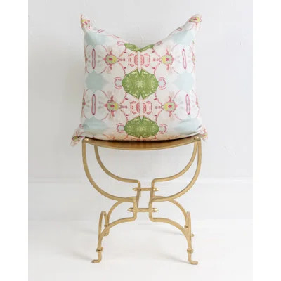 Pink Dogwoods Large Repeat Luxuxry Throw Pillow | Wayfair North America