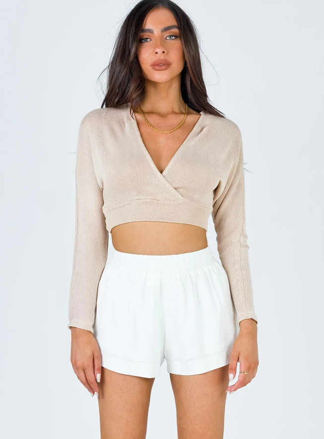 Beach House Shorts Off White | Princess Polly US