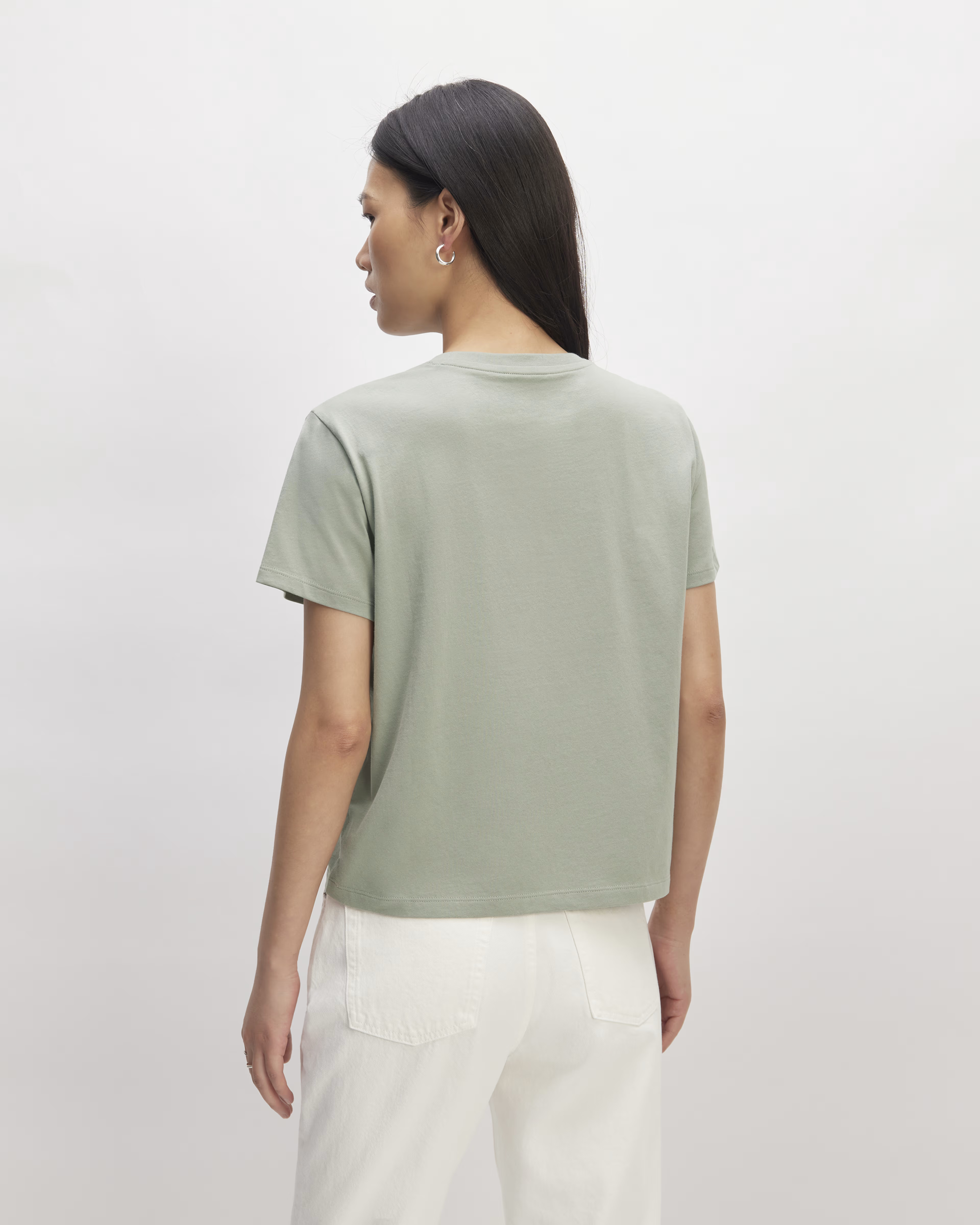 The Organic Cotton Box-Cut Tee | Everlane