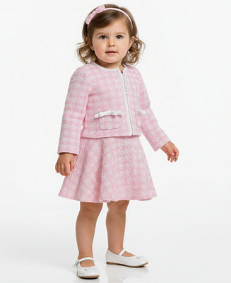 Baby Girls' Little Lady Dress and Jacket, 2-Piece Set | Macy's