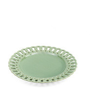 10.5in Porcelain Cut Out Platter | Marshalls