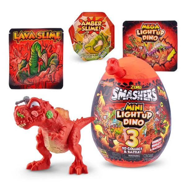 Smashers Mini Light up Dino Series 4 by ZURU | Walmart (US)