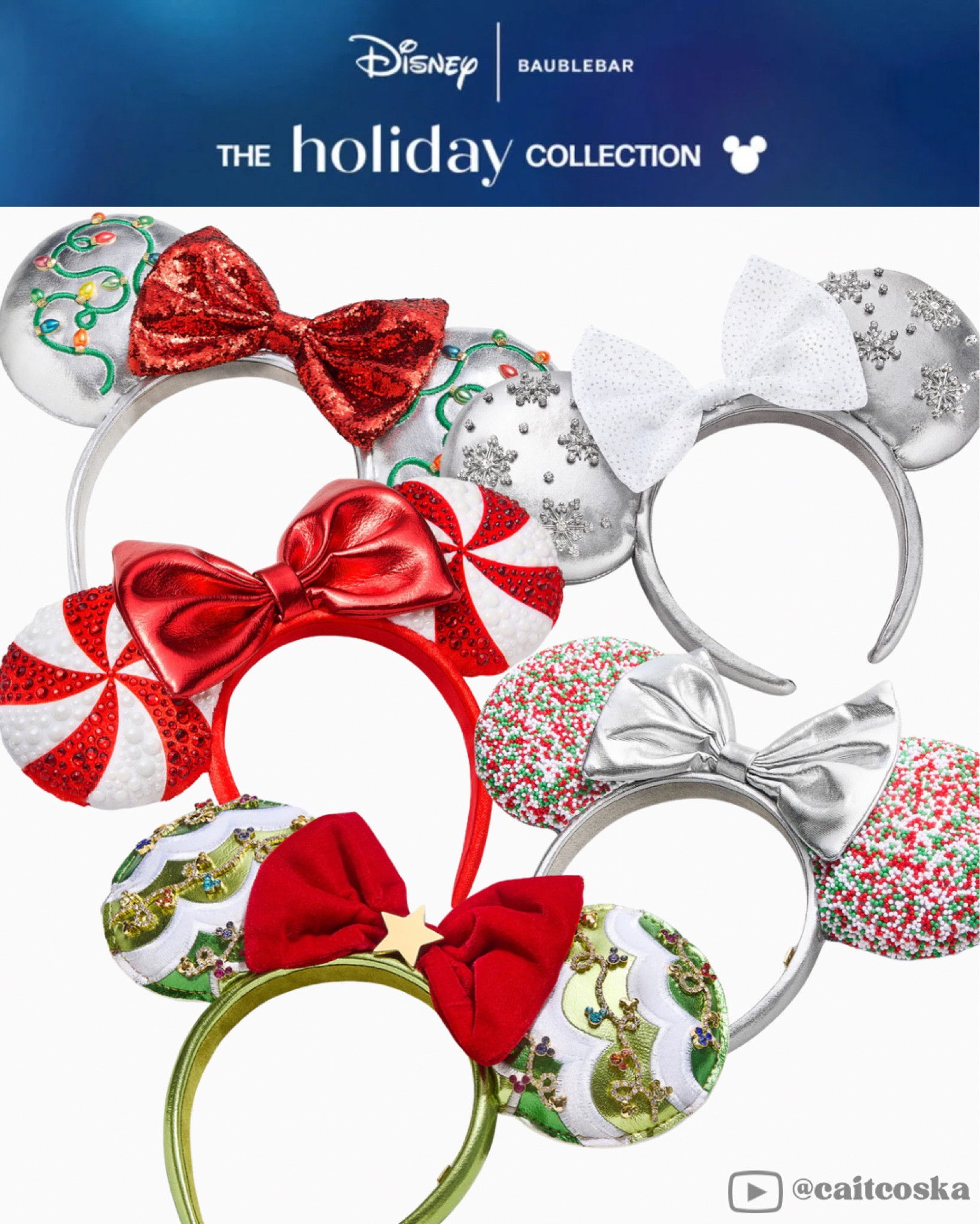 ✨ Just dropped: BaubleBar’s NEW Disney Holiday Collection, and these Minnie Mouse ears are everything! 🎀 

Whether you’re planning a trip to the parks or just want to add some Disney magic to your holiday season, these ears are the ultimate accessory. From shimmering crystals to festive designs, each pair feels like a collectible piece of art.

The red velvet bow? Perfection. The sparkly snowflake details? Obsessed. And the quality? Absolutely worth it—these aren’t your average ears.

Shop your favorite pair now on the Like to Know It app before they sell out faster than a Mickey-shaped churro! 🎄

#LTKHoliday #LTKGiftGuide #LTKSeasonal