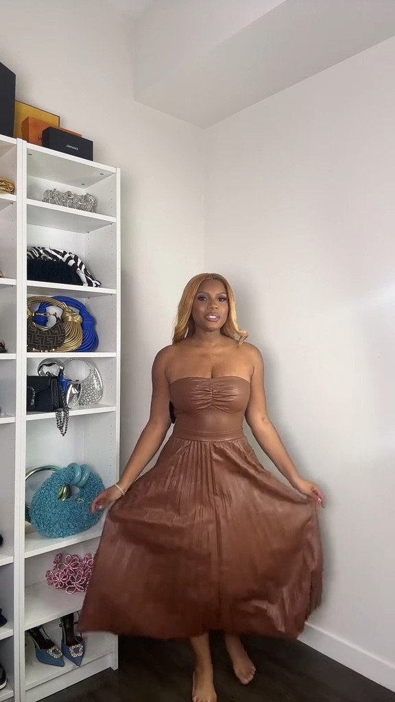 Walmart pre fall haul, midi dress, fall outfit, faux leather dress, faux fur shoes, wedges, two piece set, 

#LTKStyleTip #LTKFindsUnder50