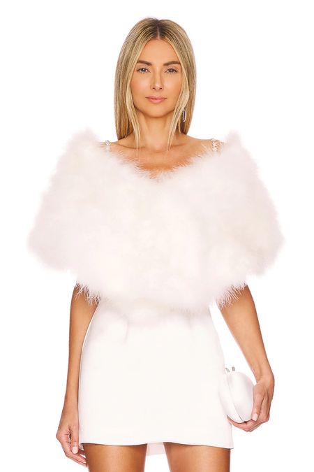Love this Bubish Lottie Wrap at Revolve. Perfect faux fur white fur shawl for evening parties and going out in the cold weather ✨🤍


Faux fur • white outfits • NYE • NYE outfits • fur • white fur • furry • stole • wrap • shawl • coat • outerwear • Revolve • style • trending • party outfits • holiday outfits • Christmas • New Years Eve party • ootd • ootn 

#LTKHoliday #LTKGiftGuide #LTKSeasonal