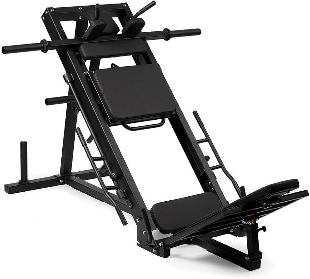 Titan Fitness Plate-Loaded Leg Press Hack Squat Machine Combo, Rated 1000 LB, Three Lockout Posit... | Amazon (US)