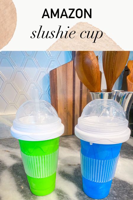 My kid’s loved this cup! Did exactly what it said- turned liquid into a slush in minutes by squeezing 